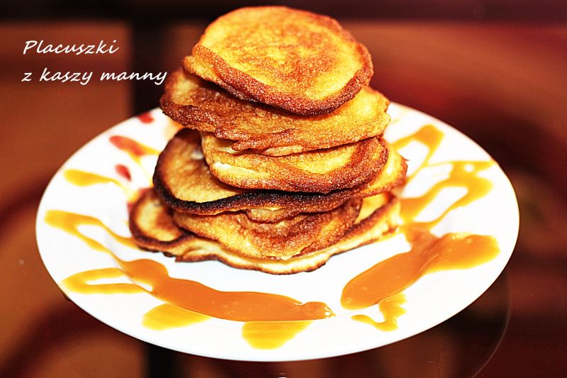 Placuszki z kaszy manny