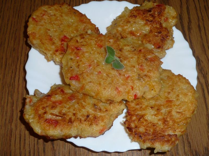 Placuszki z kiszoną kapustą 