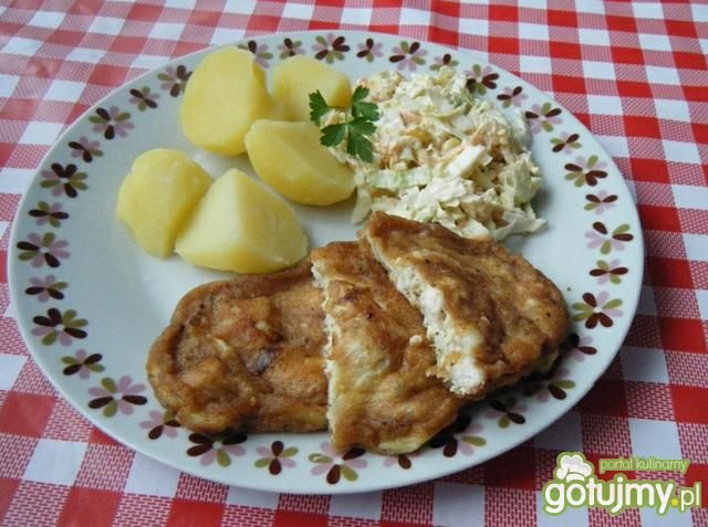 Placuszki z kurczaka z białkami Placuszki z kurczaka z białkami