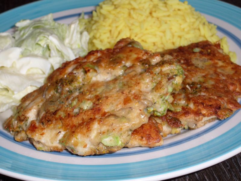 Placuszki z kurczaka ze słonecznikiem