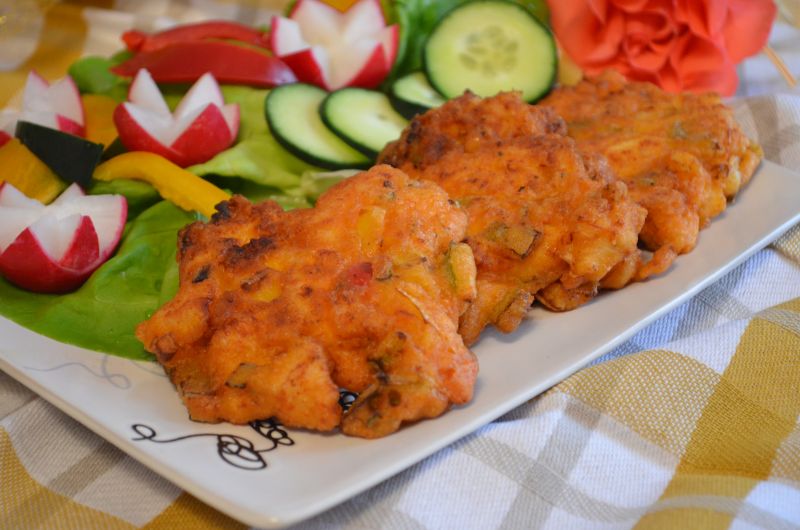 Placuszki z kurczakiem