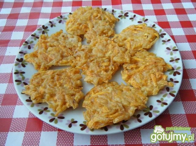 Placuszki z marchwi 