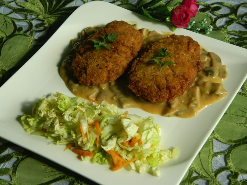 Placuszki z mięsa mielonego i ryżu