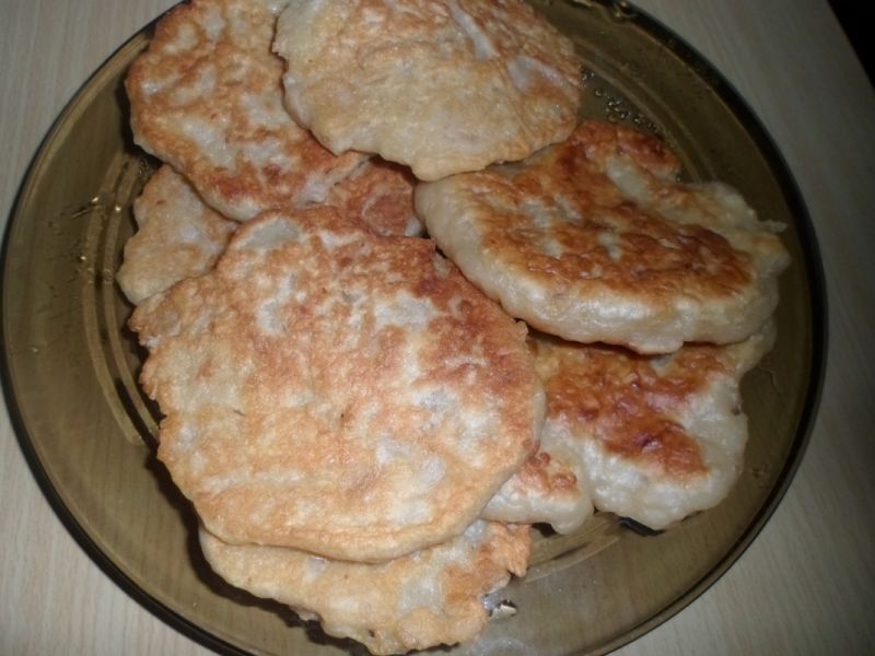 Placuszki z przecierem z pigwy