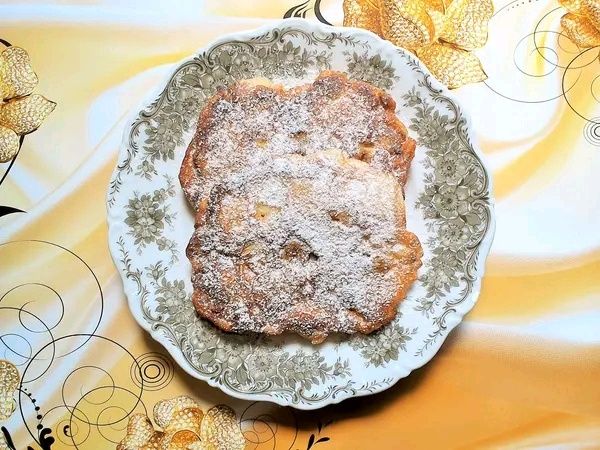 Placuszki z rabarbarem 