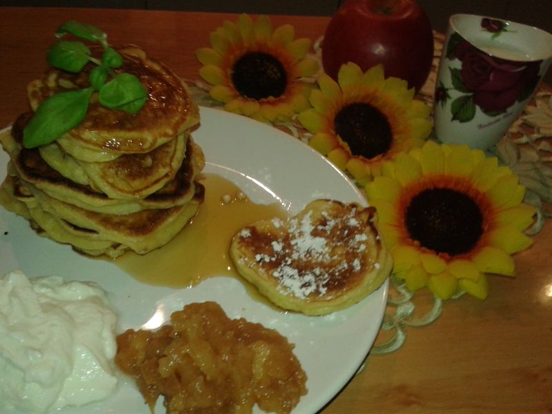 Placuszki z serka waniliowego Placuszki z serka waniliowego