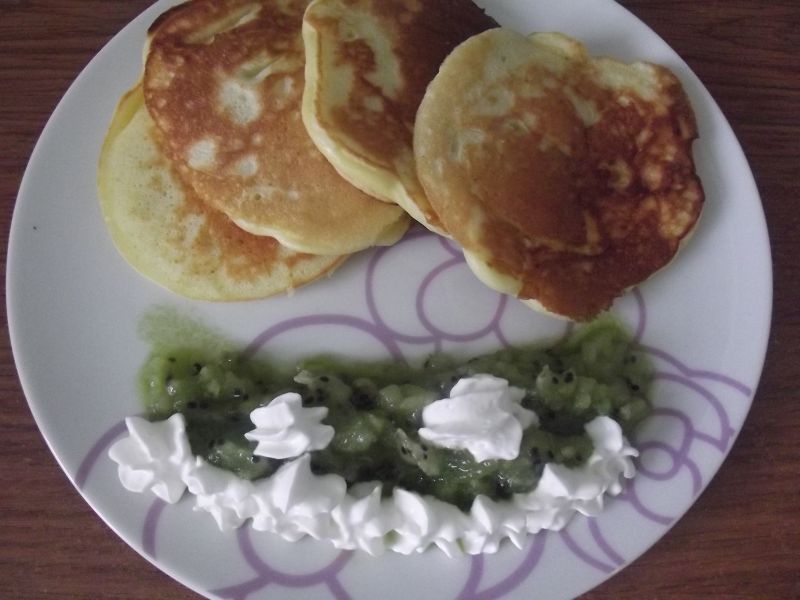 Placuszki z serkiem waniliowym