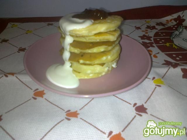 Placuszki z serkiem wiejskim 2