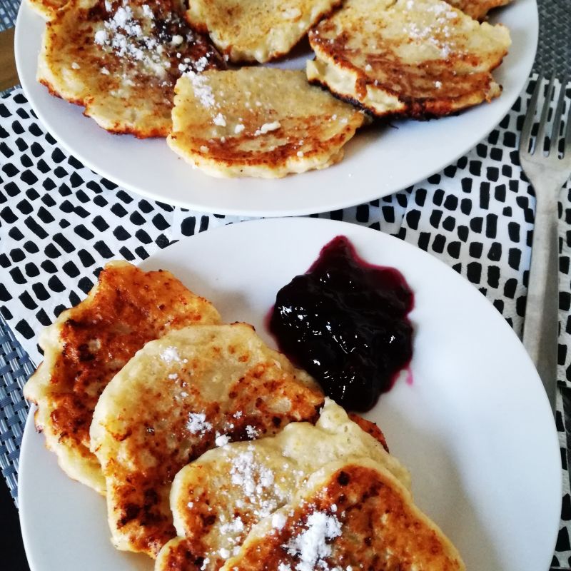 Placuszki z twarożkiem Placuszki z twarożkiem