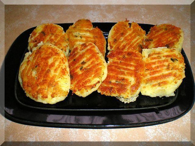 Placuszki z ziemniaczków purre