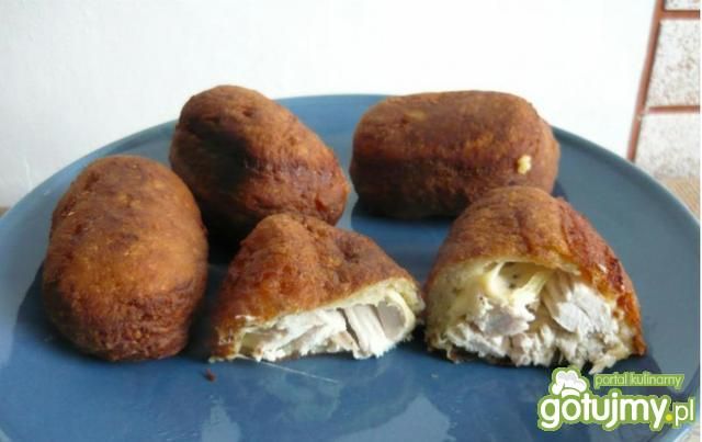 Placuszki z ziemniakami i filetem 