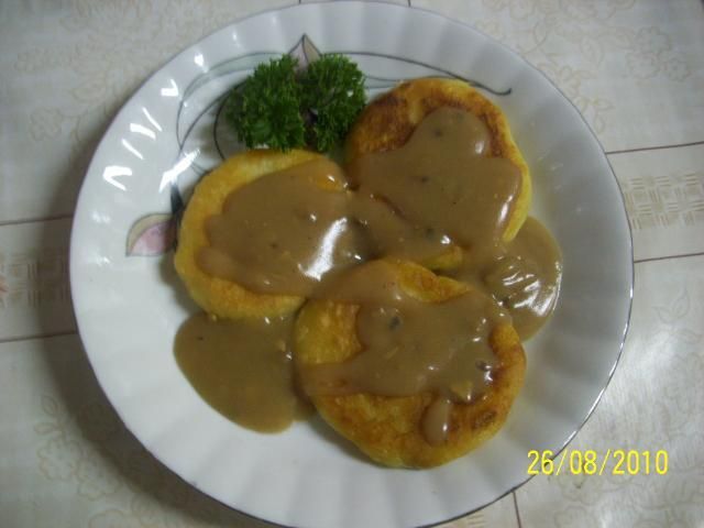 Placuszki z ziemniaków gotowanych Placuszki z ziemniaków gotowanych