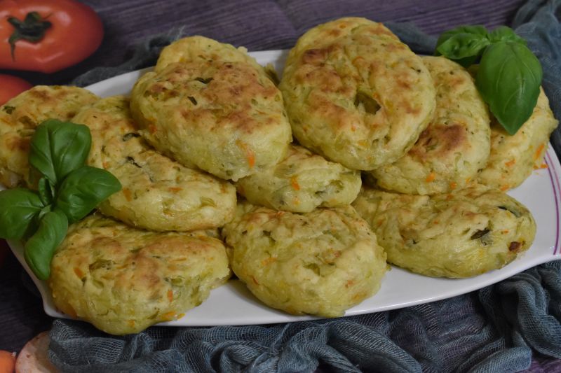 Placuszki ziemniaczane z młodą kapustą