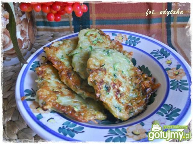 Placuszki ziemniaczano cukiniowe Placuszki ziemniaczano cukiniowe