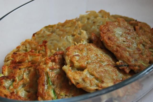 Placuszki ziemniaczano-cukiniowe