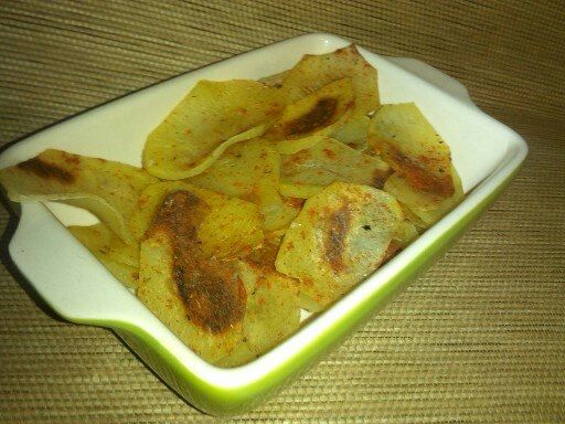 Plastry ziemniaczane z piekarnika 