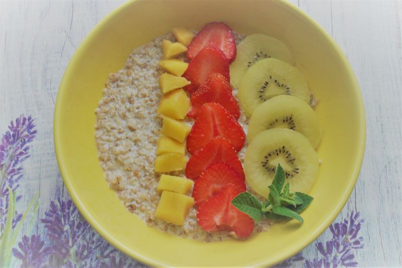 Płatki gryczane na mleku 