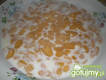 Płatki kukurydziane z mlekiem Płatki kukurydziane z mlekiem