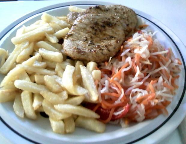 Płatki z kurczaka we włoskiej przyprawie