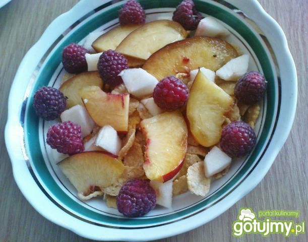 Płatki z owocami 