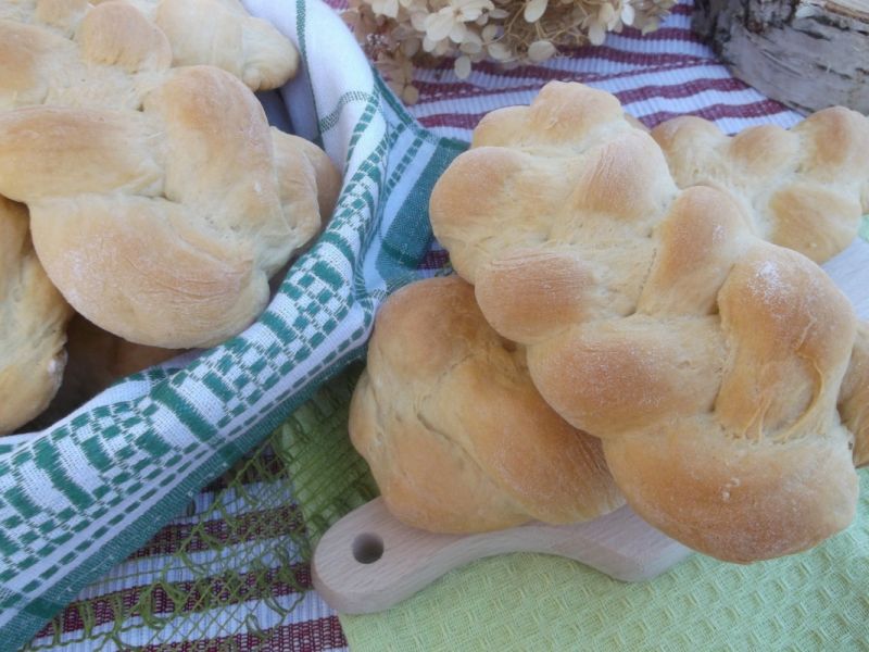 Plecione bułeczki Plecione bułeczki