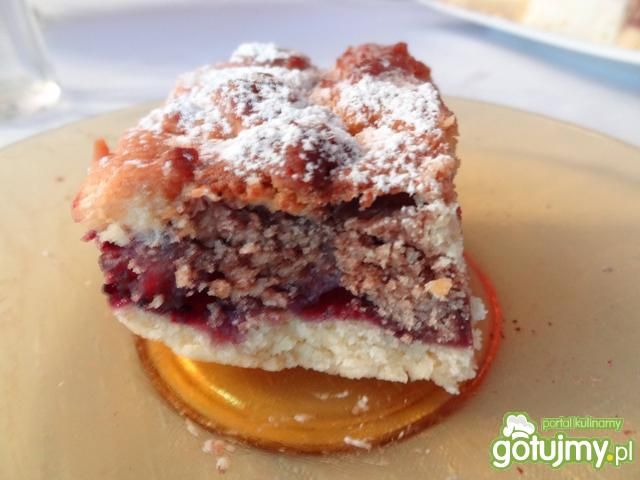 pleśniak z czarną porzeczką 