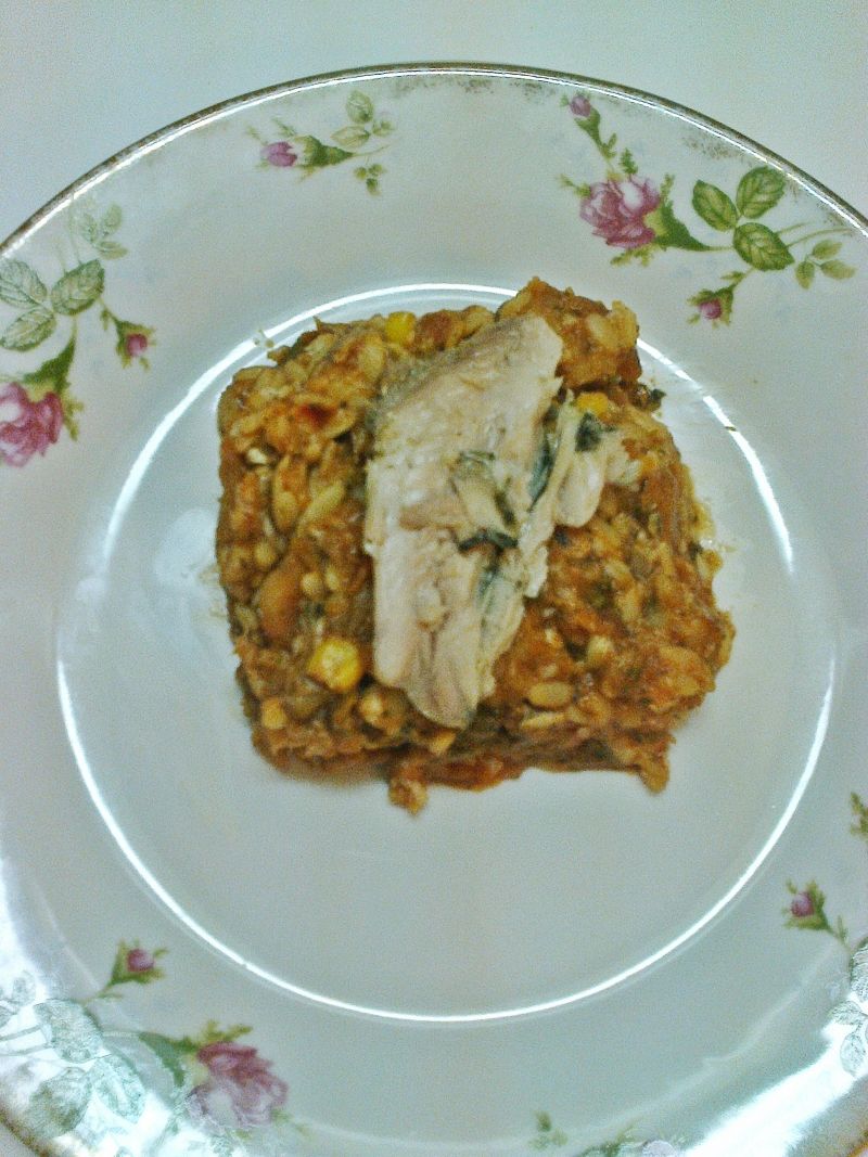 Płoć z makaronem w sosie pomidorowym Płoć z makaronem w sosie pomidorowym