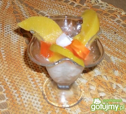 Płonace lody śmietankowe Płonace lody śmietankowe