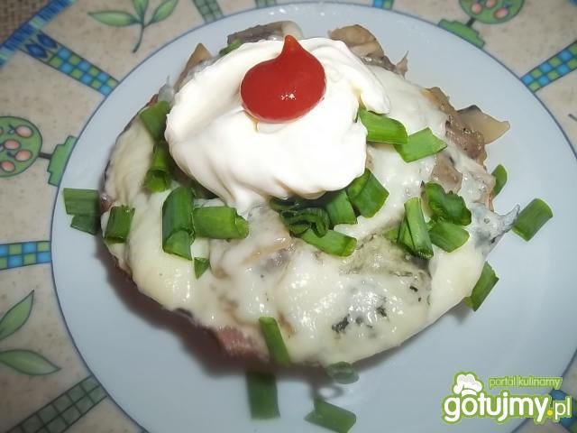 Pływające jajka z pieczarkami Pływające jajka z pieczarkami