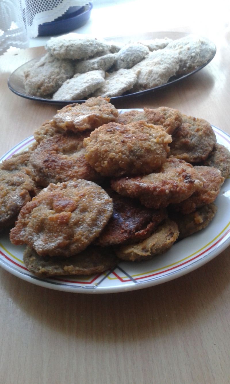 Podgrzybek panierowany a - la kotlet