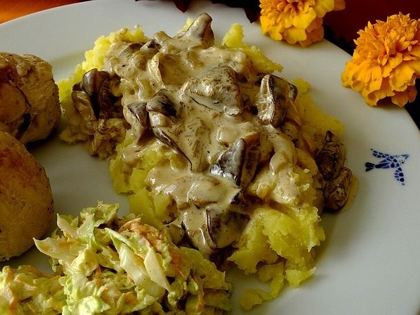 Podgrzybkowy sos do ziemniaków Podgrzybkowy sos do ziemniaków