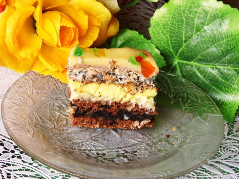 Podniebny ser z bezą i kremem