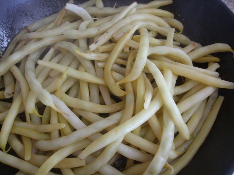 Podsmażana fasolka szparagowa Podsmażana fasolka szparagowa