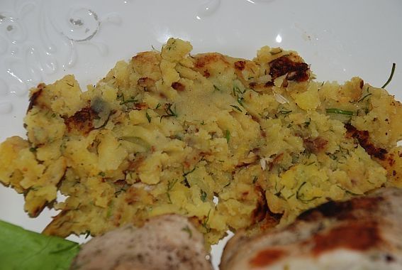 Podsmażane puree ziemniaczane