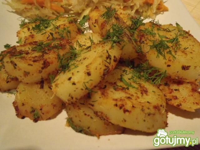 Podsmażane ziemniaczki w plasterkach Podsmażane ziemniaczki w plasterkach