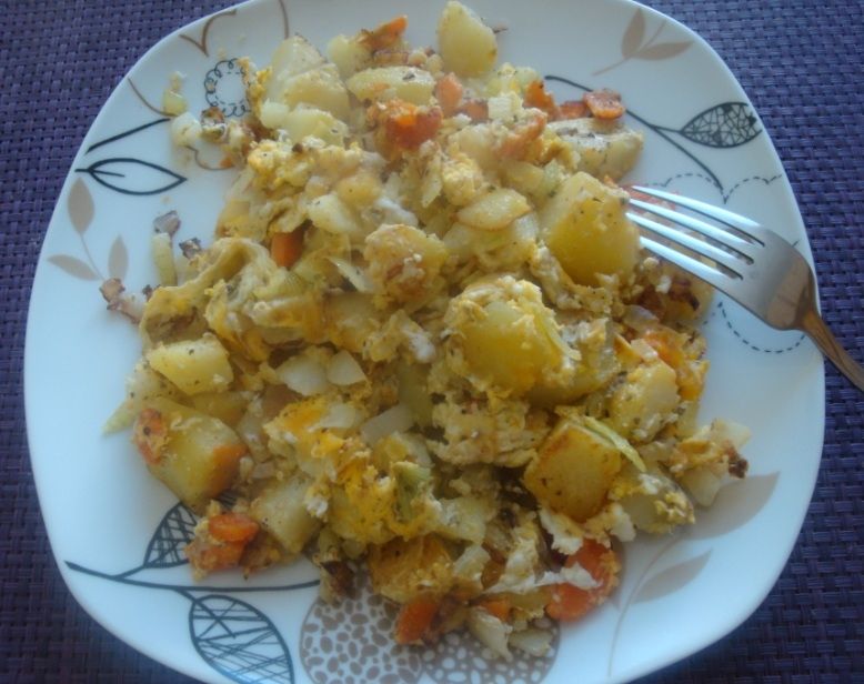 Podsmażone warzywa z dodatkami