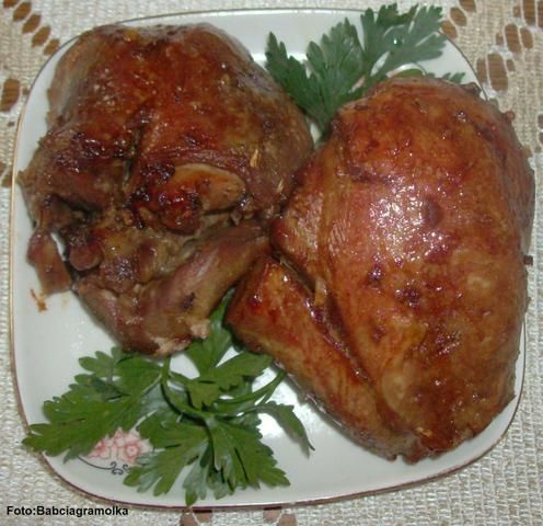 Podudzia indycze opiekane :