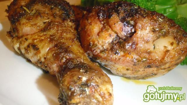 Podudzia kurczaka pieczone paprykowe