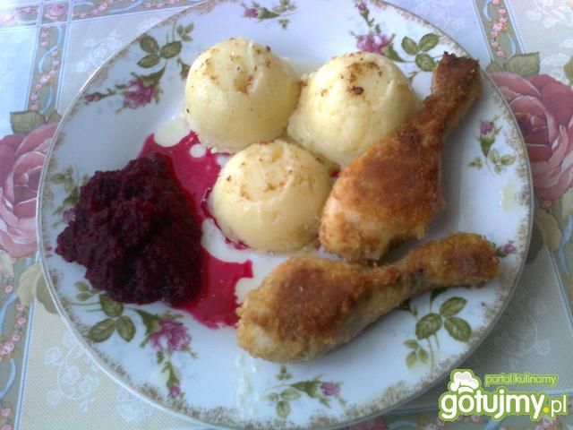 Podudzia w chrupiącej panierce Podudzia w chrupiącej panierce