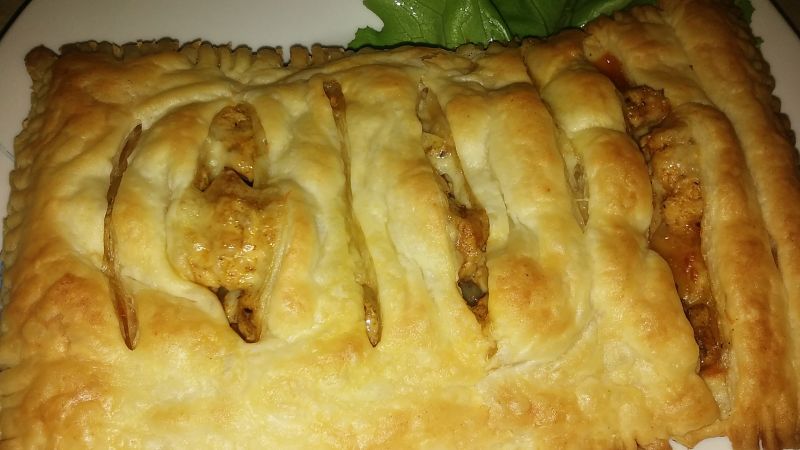 Poduszeczka z ciasta francuskiego