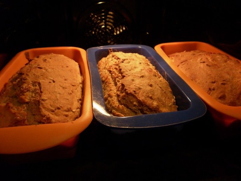 Podwójnie dyniowy chlebek na rozwodnionym kefirze