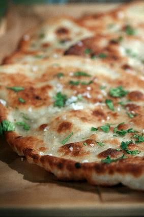 Podwójnie kolendrowy flatbread Podwójnie kolendrowy flatbread
