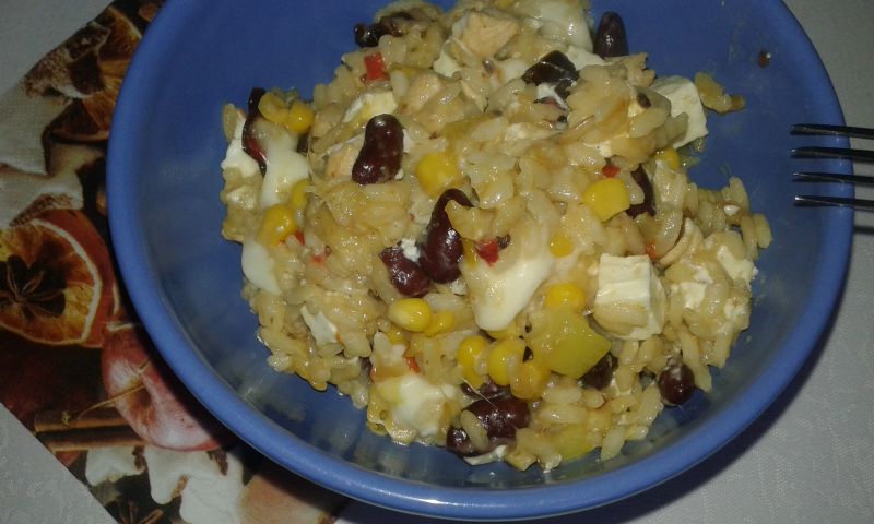 Podwójnie serowe risotto z papryką i nie tylko ... Podwójnie serowe risotto z papryką i nie tylko ...