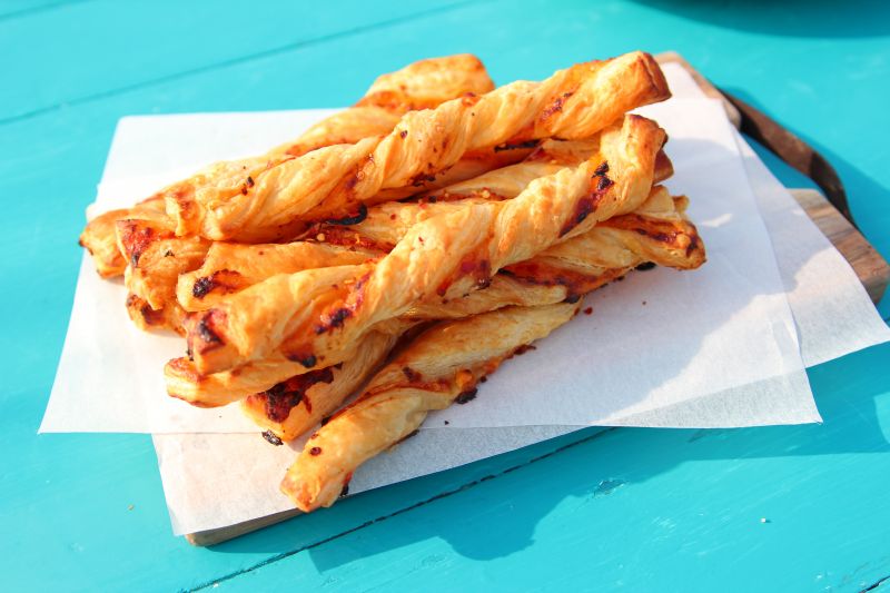 Podwójnie serowe rurki