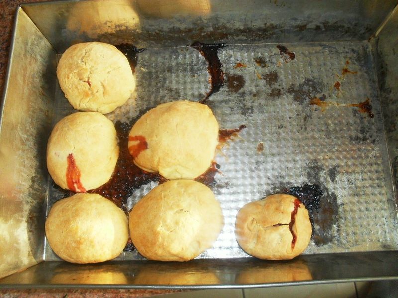 Pogaca z truskawkami