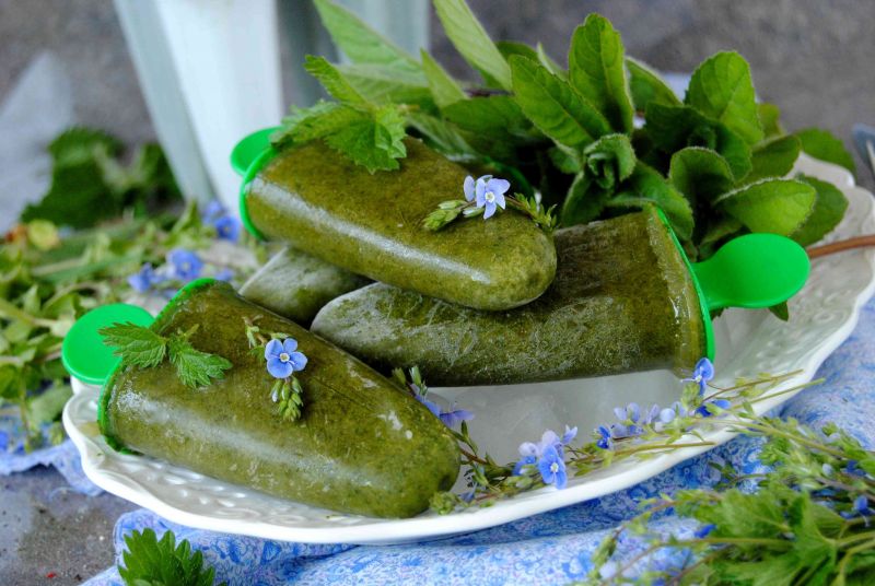 Pokrzywowy sorbet Pokrzywowy sorbet