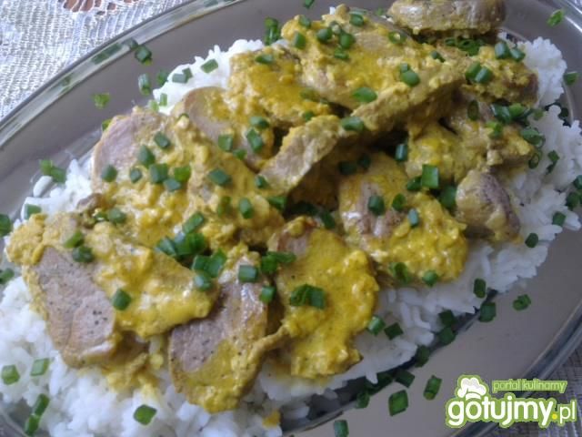 Polędwica po karaibsku