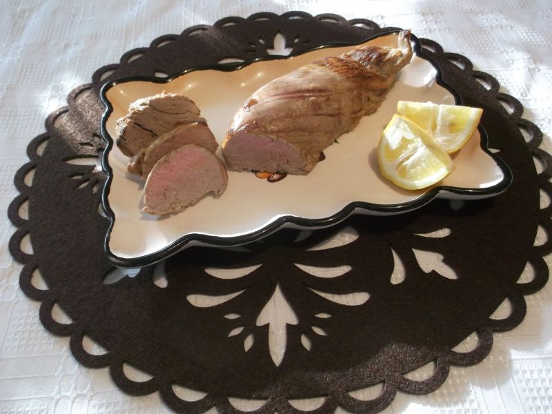 Polędwica w cytrynowej marynacie