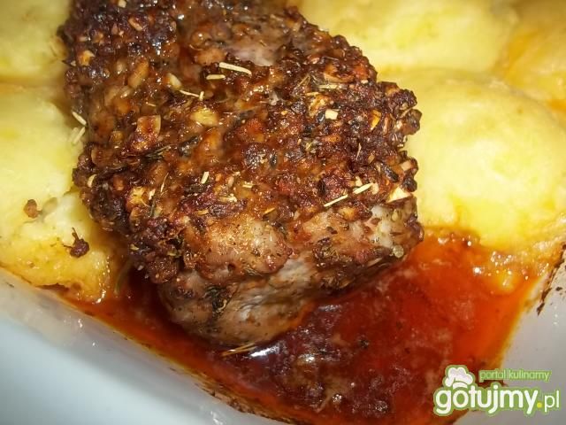 Polędwica w marynacie curry