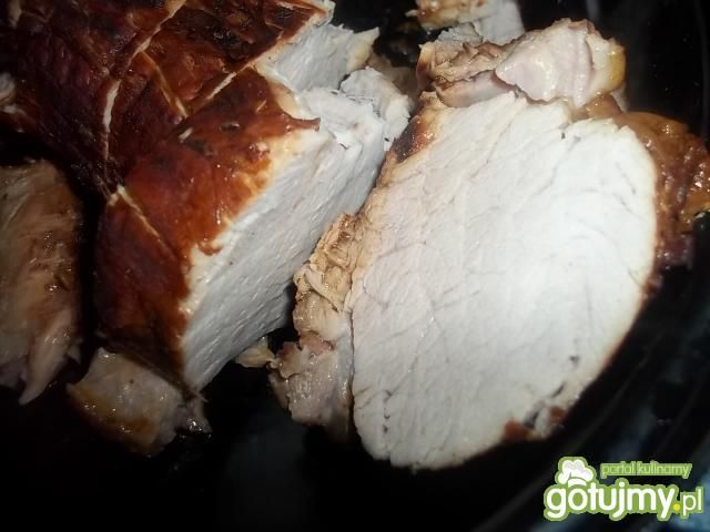 Polędwica w miodowo-czosnkowej marynacie